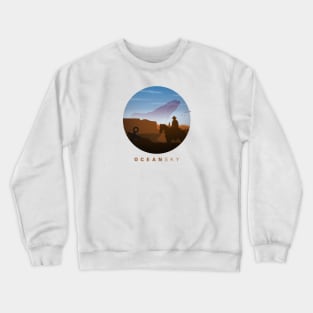 Ocean in the Sky and a Cowboy Crewneck Sweatshirt